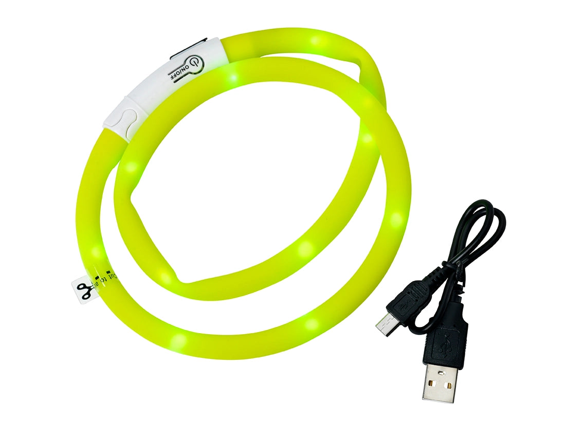 Dogman Blinkhalsband LED