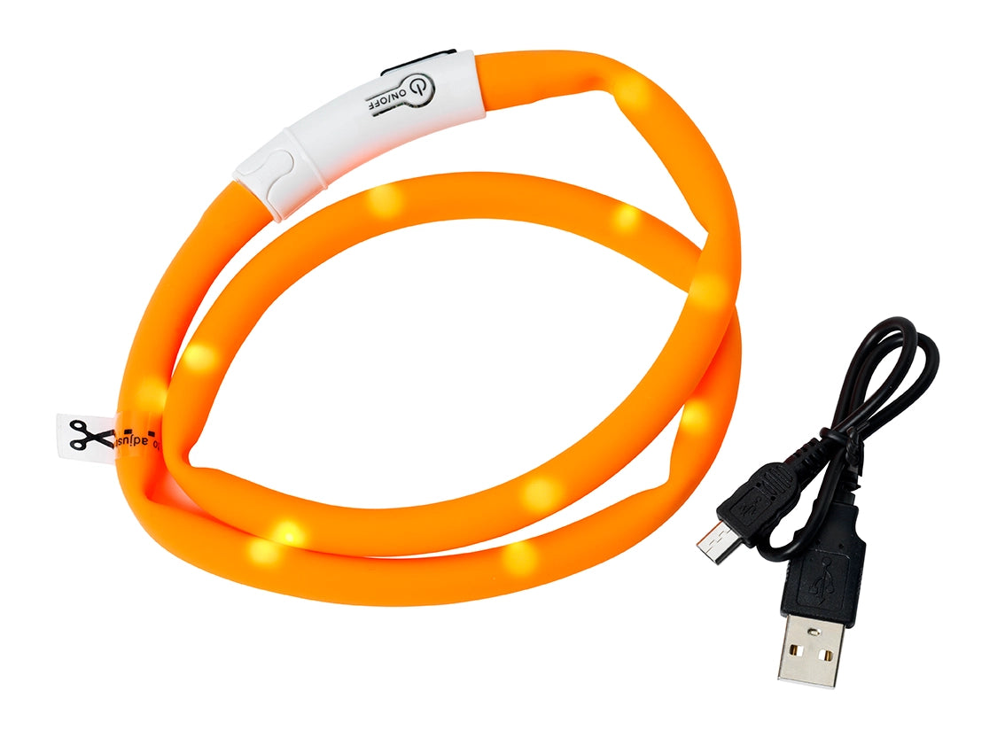 Dogman Blinkhalsband LED