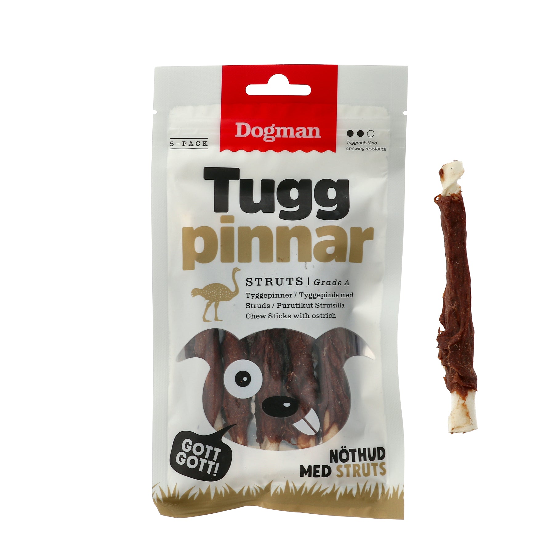 Tuggpinnar med Struts 5p