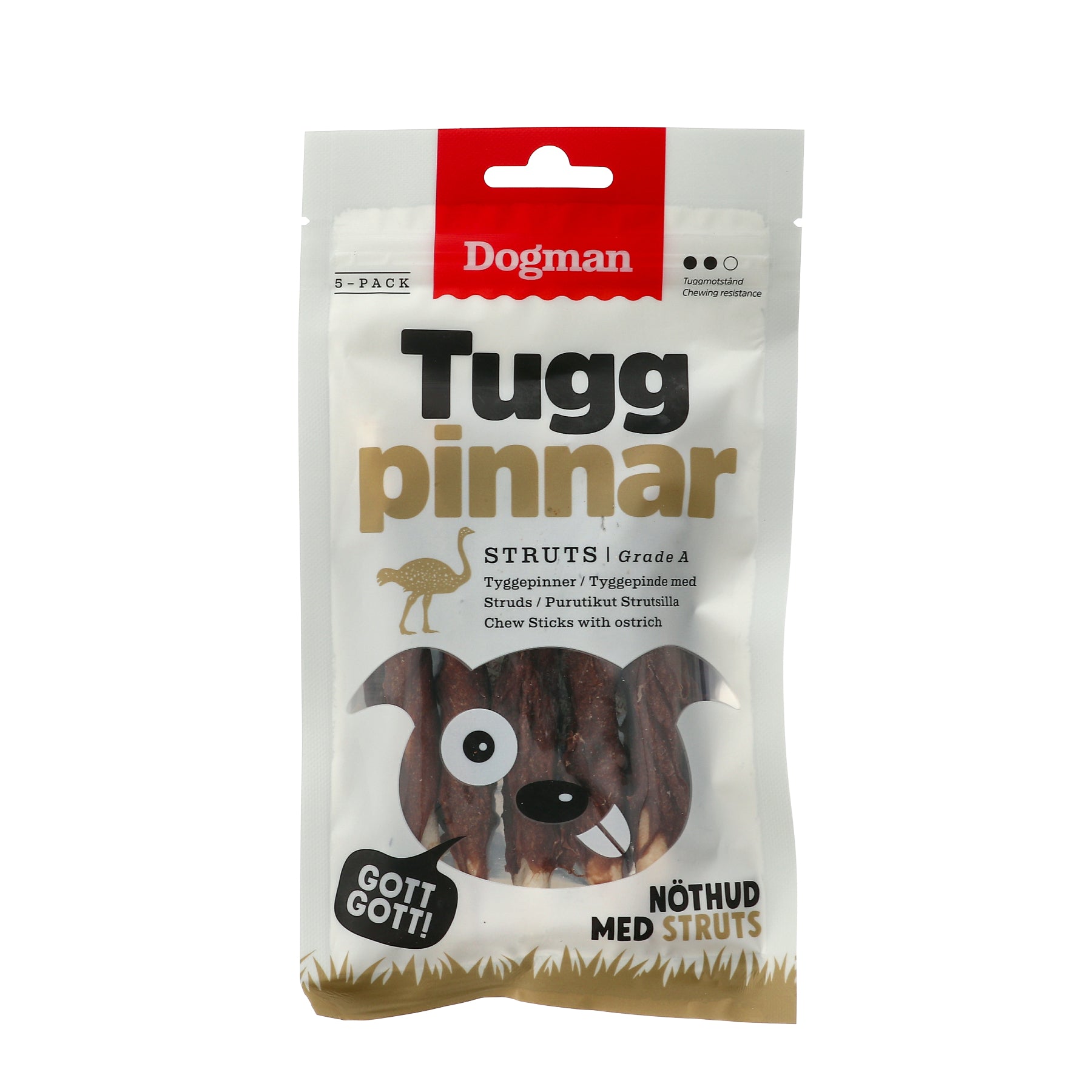 Tuggpinnar med Struts 5p