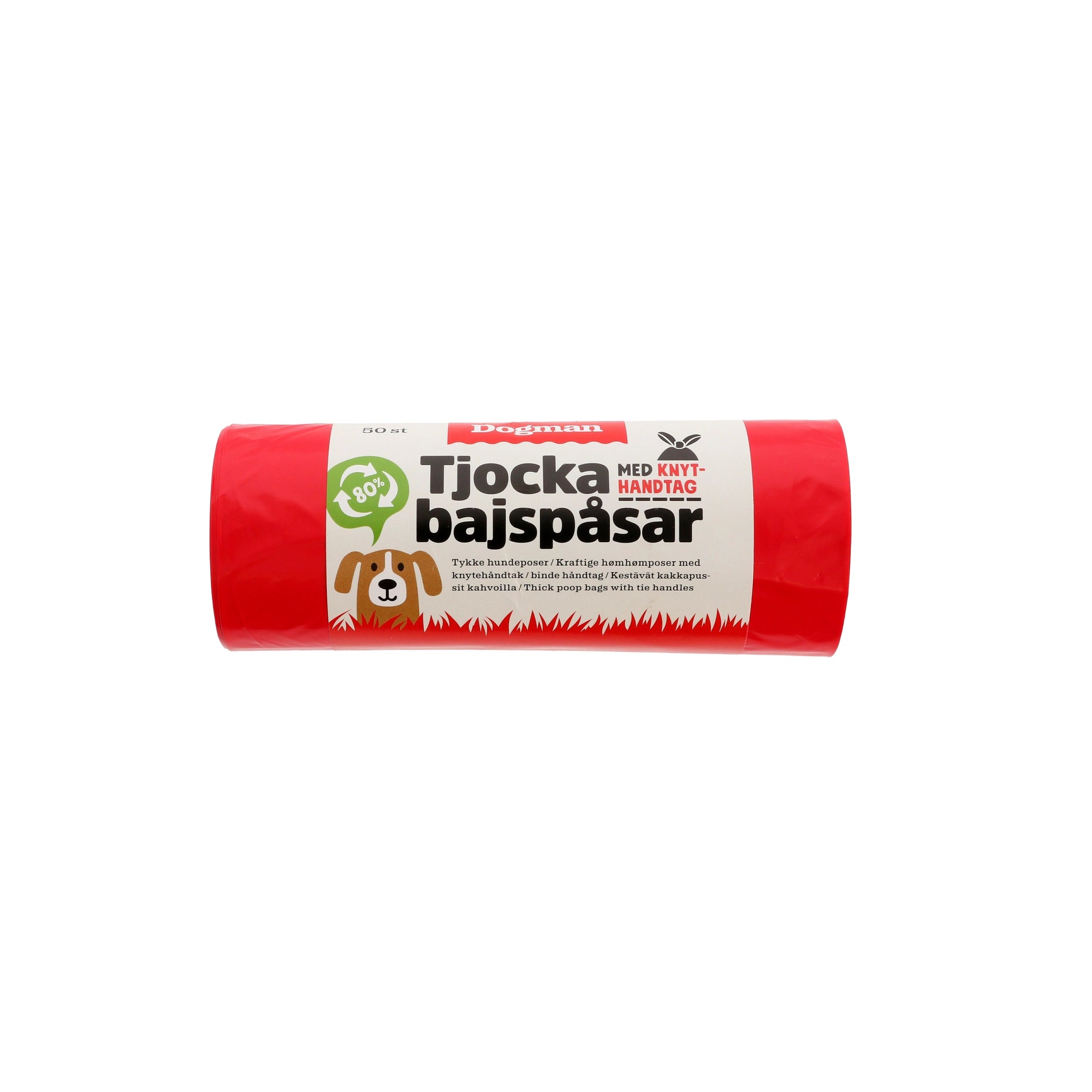 Dogman Bajspåsar med handtag 50p