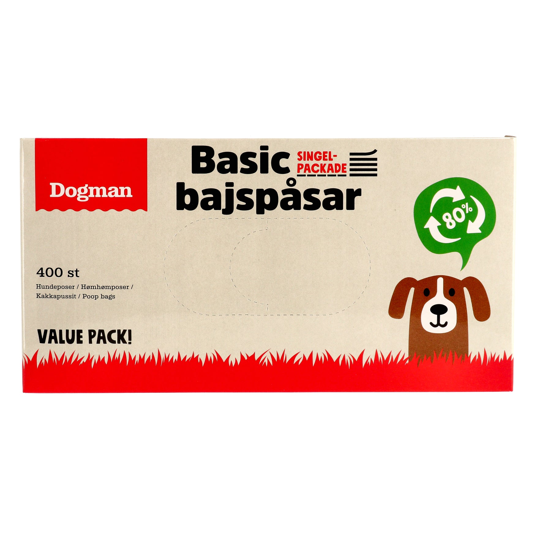 Dogman Bajspåsar basic 400p